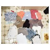 T SHIRTS SZ. LARGE GROUP, SZ. 12 SHORTS