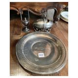 VICTORIAN SPOON WARMER W/ BRANCH FEET,