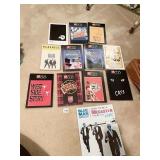 CLO BOOKLETS INCLUDING BLUE MAN GROUP, PHANTOM OF