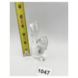 BACCARAT FRANCE SQUIRREL FIGURE HAS TINY FLAKE ON