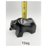 BACCARAT FRANCE BLACK POLAR BEAR