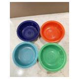 FIESTA WARE SMALL RAMEKIN DISHES, GROUP OF 4