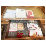 STATIONERY AND CARDS & 2 BRACELETS