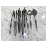 MID CENTURY KAMAR DESIGNS ITALY KNIVES AND OTHER