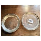 TWO STERLING SILVER BOWLS