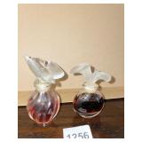 LALIQUE PERFUME BOTTLE, CHLOE PERFUME