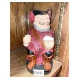 5 ASSORTED SMALL ROYAL DOULTON TOBY MUGS