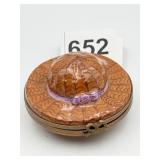 PEINT MAIN LIMOGES FRANCE TRINKET BOX