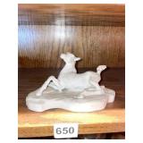 PORCELAIN HORSE FIGURINE