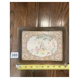 OUTSTANDING CHINESE ENAMELED TRAY WITH RAISED