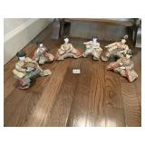 VINTAGE JAPANESE HINA NINGYO WOOD DOLLS