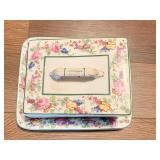 GRIM WADEï¿½S STOKE ON TRENT ENGLAND POTTERY FLORAL