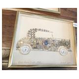 ROLLS ROYCE COUPE 1930 - KERSH OF LONDON CLOCK