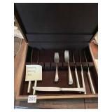 STERLING 18 PC. FLATWARE SERENITY PATTERN