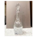 ROGASKA 13" CRYSTAL LIQUOR DECANTER, HALCYON