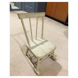 CHILD SIZE WOODEN ROCKING CHAIR