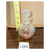 PERFUME BOTTLE BACCARAT FRANCE W/ STOPPER