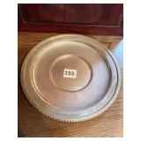STERLING SILVER PLATE MONOGRAMMED OPEN DESIGN