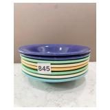 FIESTA WARE SMALL BOWLS, GROUP OF 8 MIXED COLORS,