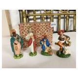 NATIVITY FIGURES MADE IN ITALY
