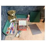 BUILD A BEAR, BABY DOLL CRAYONS, MARKERS,