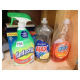 CLEANING SUPPLIES, DISHWASHER PODS, USED