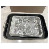CALPHALON ROASTING TRAY 18"L, FOIL ROASTERS,