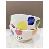 MARZIA POLKA DOT CERAMIC BOWLS