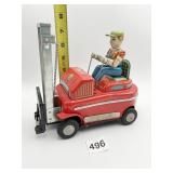 BATTERY OPERATED FORKLIFT W/ OPERATOR BY MODERN