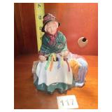 ROYAL DOULTON SILK AND RIBBON FIGURINE