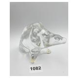 BACCARAT FRANCE PIG FIGURE