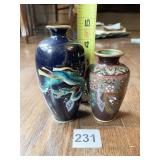 JAPANESE CLOISONNE VASES