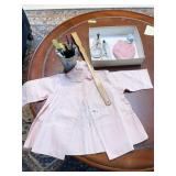 BABY DRESS, SHOES, PENS