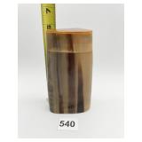 VINTAGE COVERED HORN BOX