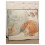 LARGE 36X36 SEA THEMED ART CANVAS, PIER 1 MSRP