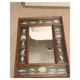 24X18 WALL MIRROR WITH NAUTICAL KNOTS BOARDER