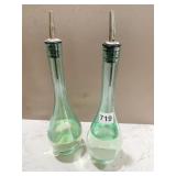 GLASS OIL DISPENSERS FOR KITCHEN, 13.5"H