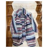 VINTAGE MISSONI KNIT LIGHTWEIGHT COAT, FITS LIKE