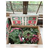HOLIDAY DECORATIONS IN BOX