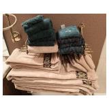 DECORATIVE TOWELS AND HAND TOWELS