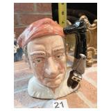 CHARACTER JUGS FROM WILLIAMSBURG "BOOKMAKER" 1962