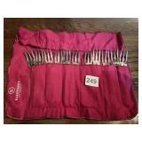 10 ORNATE DESIGN FORKS SILVER PLATE