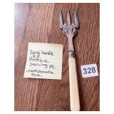 BONE HANDLE S.P. ANTIQUE SERVING PIECE