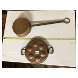 COPPER MOLD AND LONG HANDLED PEN