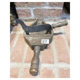 ANTIQUE HORSE BOOT SCRAPER