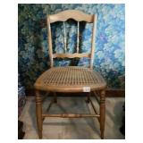 CANED SEAT SIDE CHAIR 1900