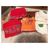 HOLIDAY KITCHEN TOWELS, SOME NEW