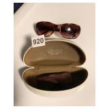 CALVIN KLEIN SUNGLASSES IN COACH HARD CASE
