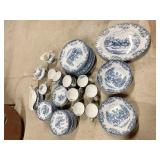 JOHNSON BROTHERS COACHING SCENE SET OF DISHES