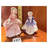 BO PEEP AND DINKEY DO ROYAL DOULTON FIGURINES